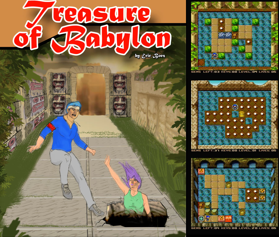Treasure of Babylone MSX TURBO-R